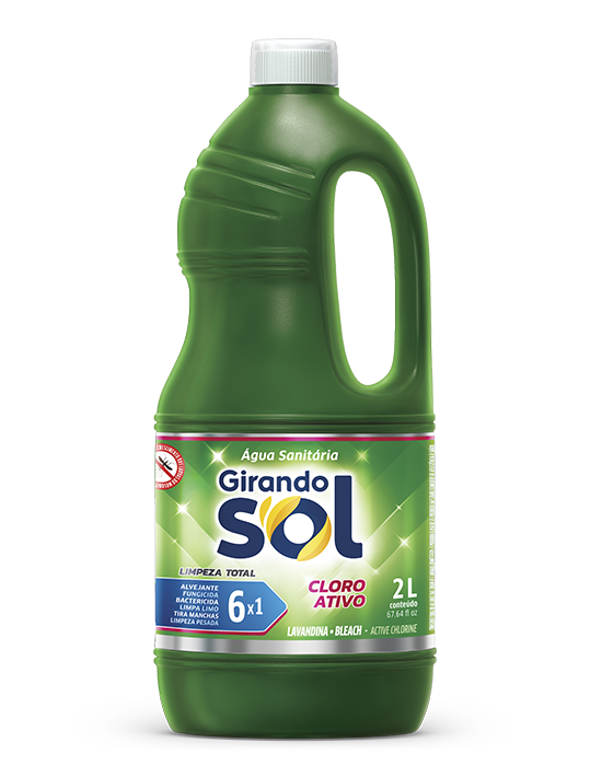 Embalagem  Água Sanitária com Cloro Ativo