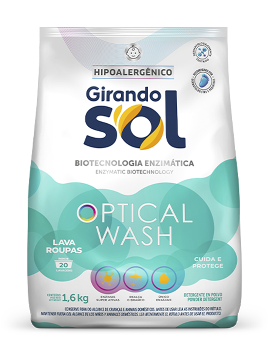 Embalagem Lava Roupas em Pó