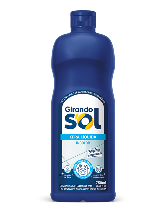 Embalagem Cera Líquida para Pisos, Madeira e Móveis