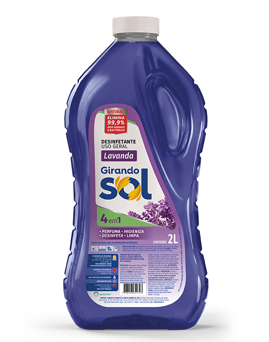 Embalagem Desinfetante