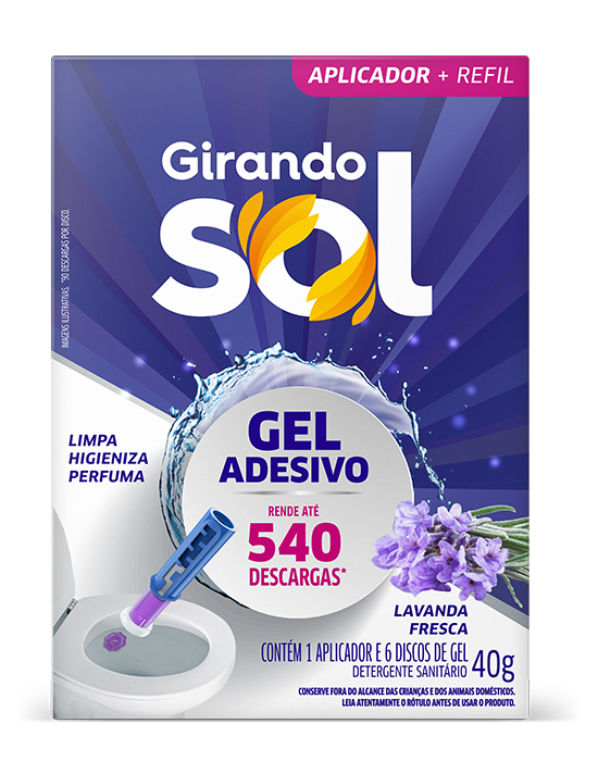 Embalagem Gel Adesivo