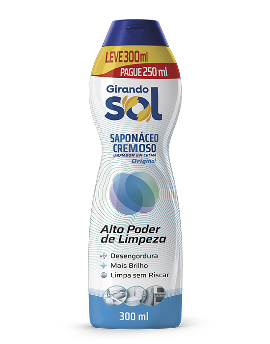 Embalagem Saponáceo cremoso