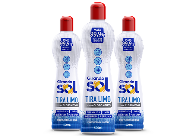 Linha de Tira Limo Girando Sol