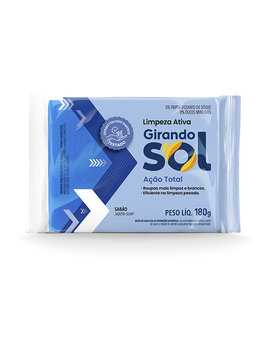 Embalagem Sabão em Barra Ação Total