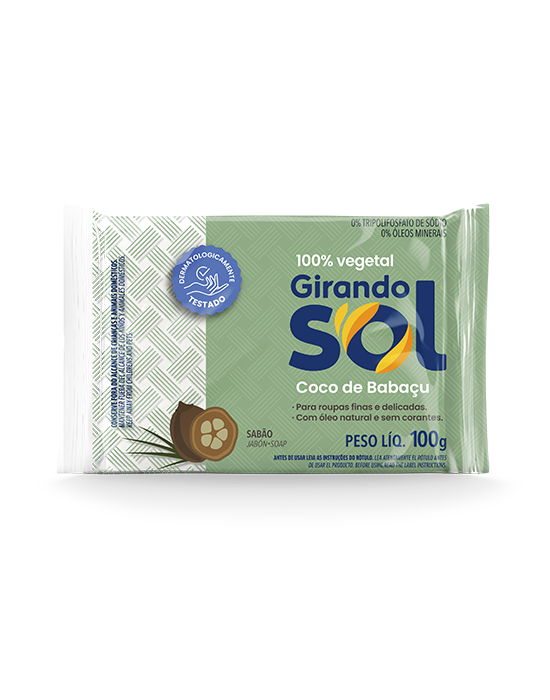 Embalagem Sabão em Barra Coco de Babaçu