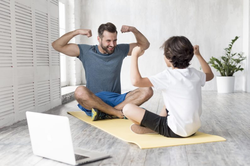 Como organizar seu espaço de treino com carinho e praticidade