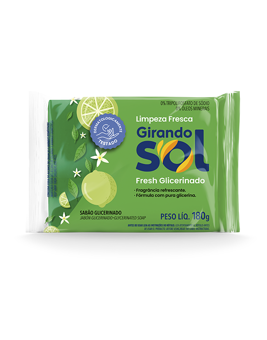 Embalagem Sabão em Barra Fresh Glicerinado