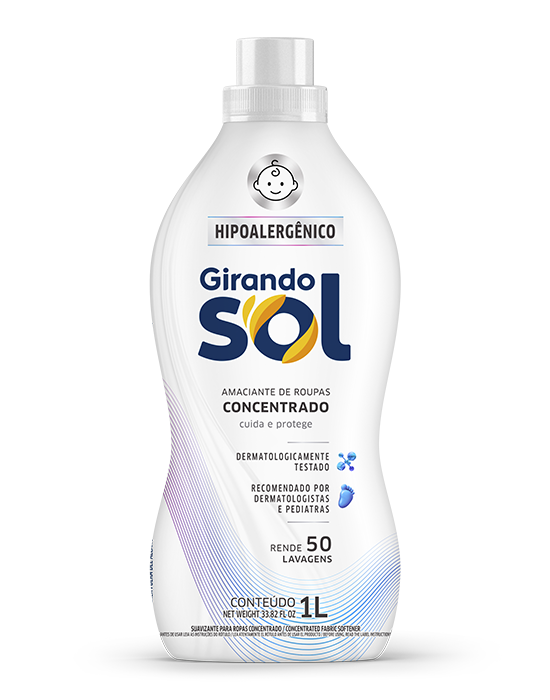 Embalagem Amaciante Concentrado Hipoalergênico