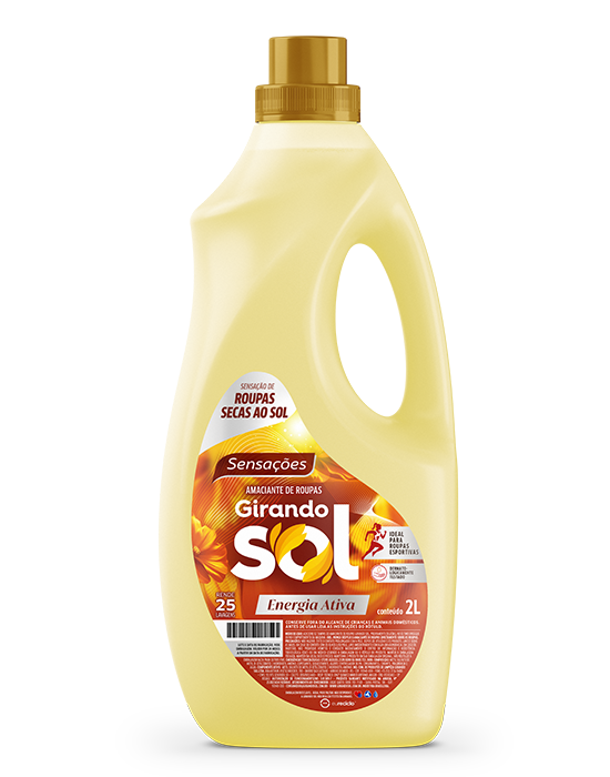 Embalagem Amaciante Diluído Energia Ativa