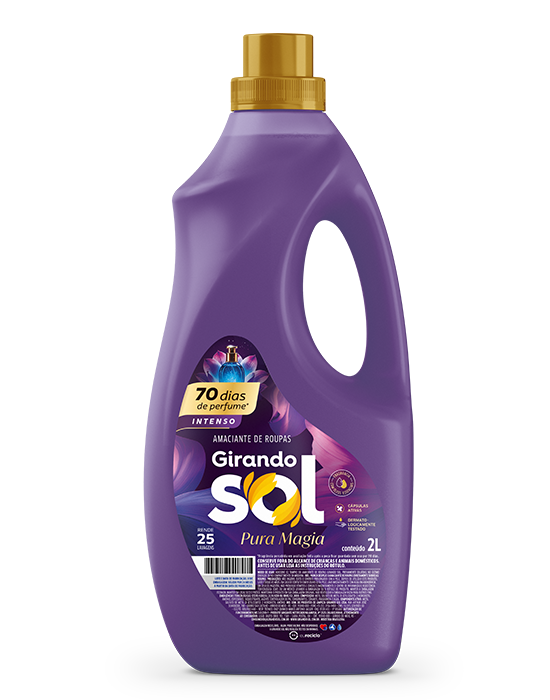 Embalagem Amaciante Diluído Pura Magia