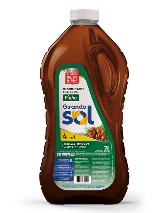 Embalagem Desinfetante Pinho