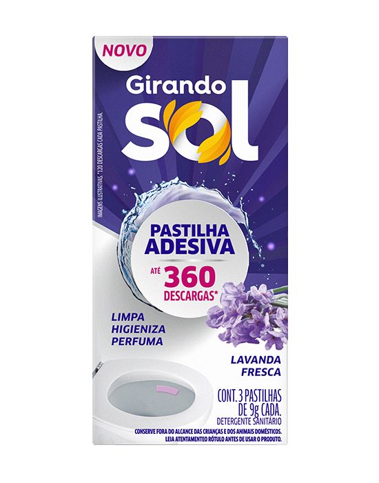 Embalagem Pastilha Adesiva