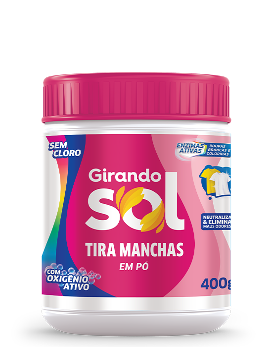 Embalagem Tira Manchas sem Cloro em Pó