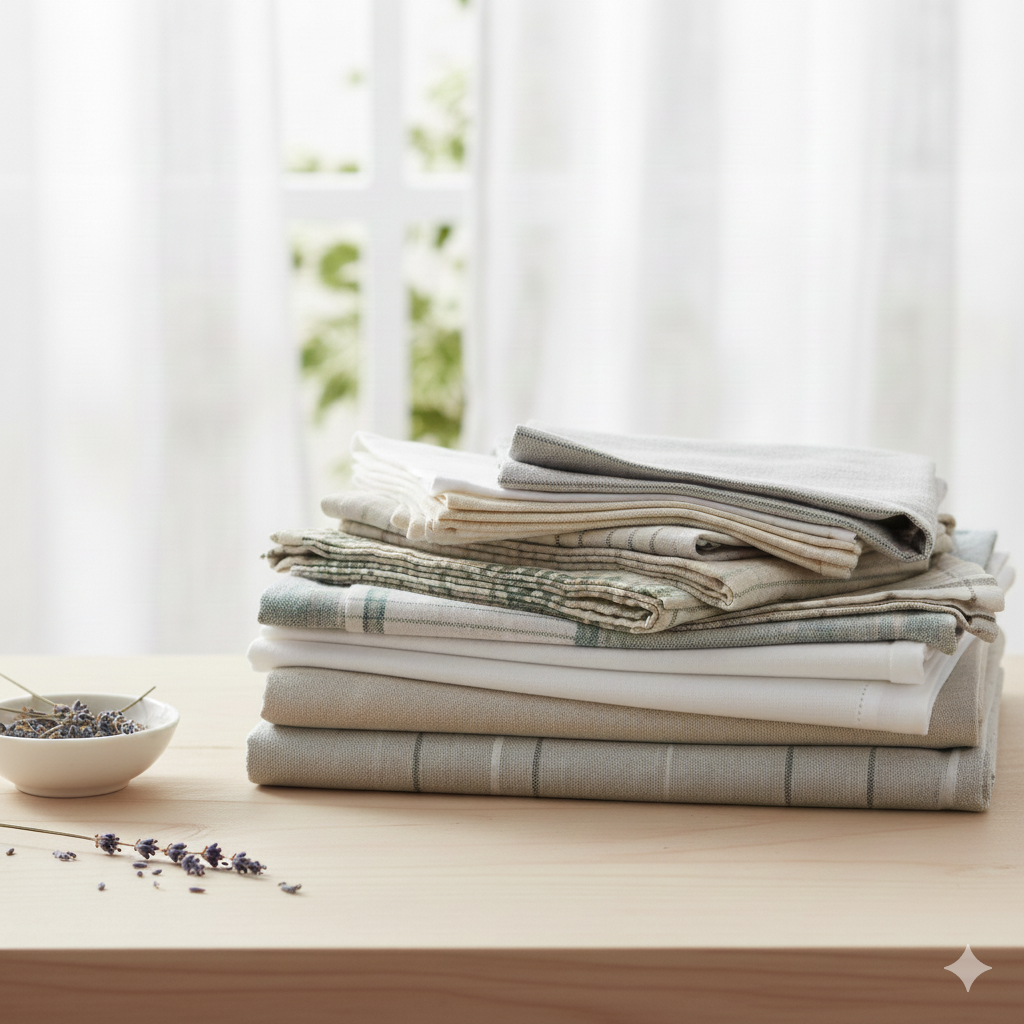 Como lavar panos de prato e de chão?